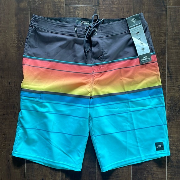 O’Neill Hyperfreak Heat Stripe 21” Board Shorts - Picture 4 of 15